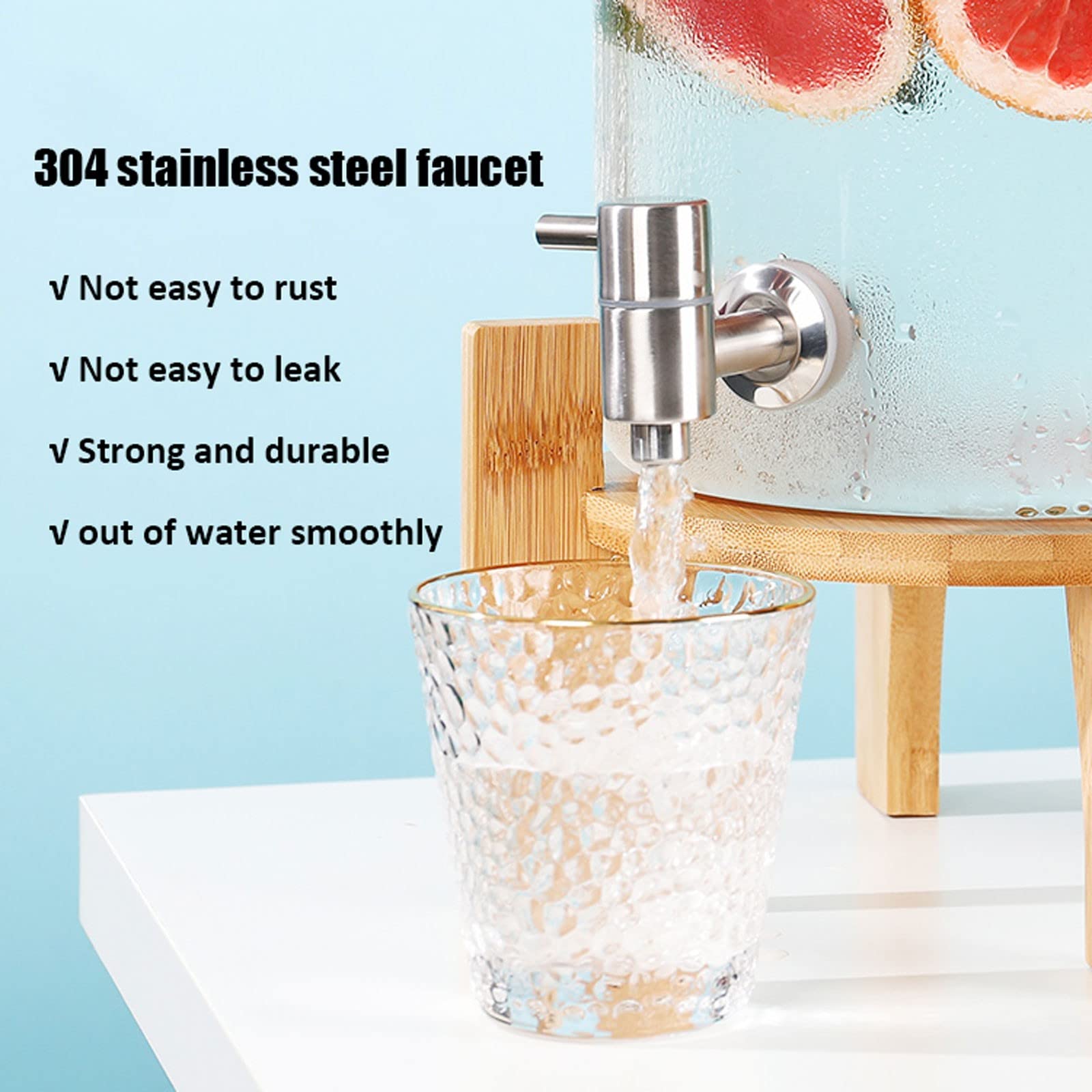 Amazon | 5L / 7.5L / 10Lドリンクサーバー ジュースディスペンサー