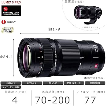 Amazon.co.jp: パナソニック(Panasonic) 望遠ズームレンズ フルサイズ