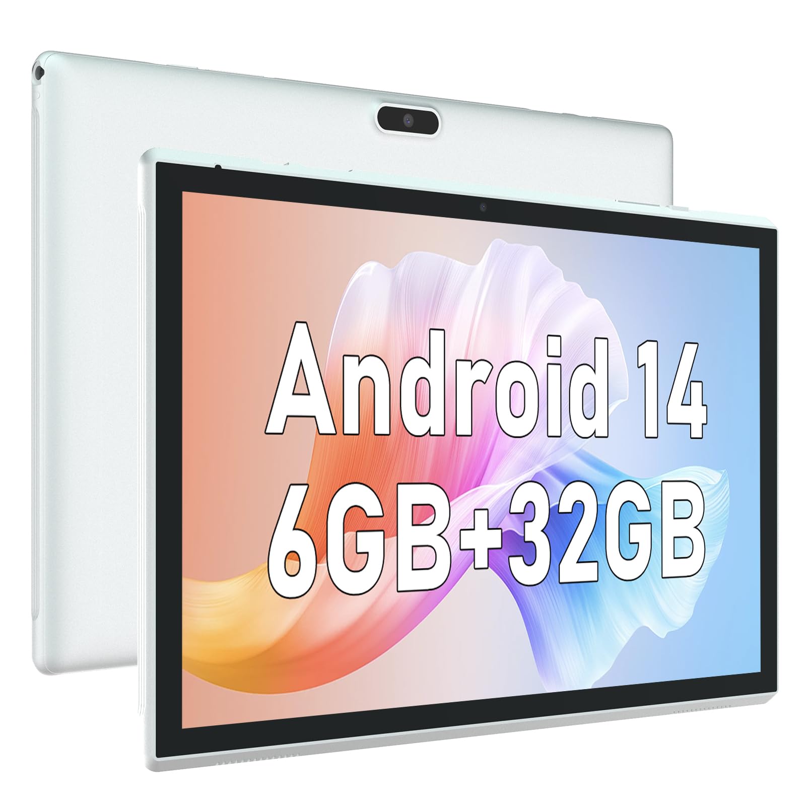 Amazon.com : 10 inch Tablet Android 14 Tablet PC, 10.1