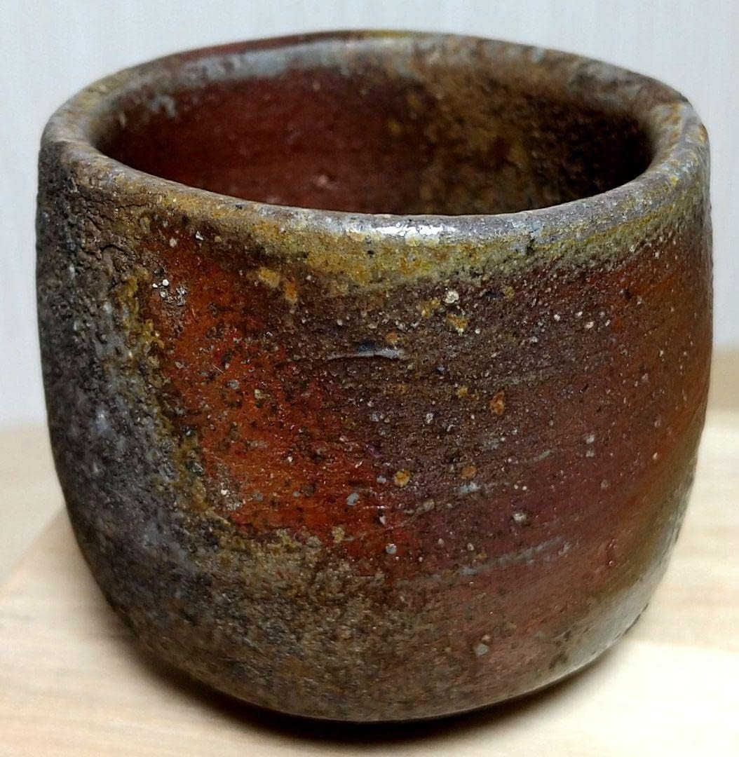 備前焼 酒呑 岡山県重要無形文化財 各見政峯 政峯窯 - DEKAREUMBI.COM