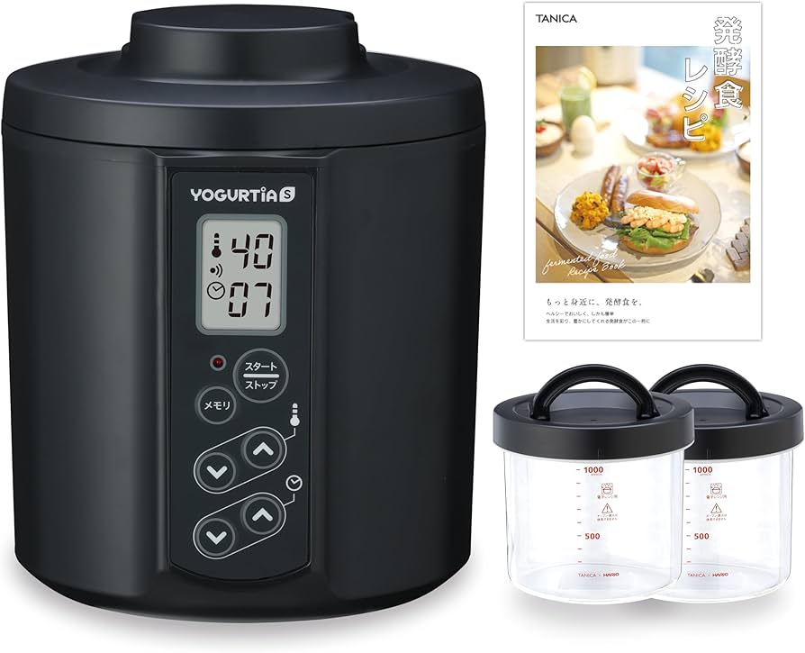 Amazon | 【公式最新モデル・国産・ガラス容器】TANICA ヨーグルト