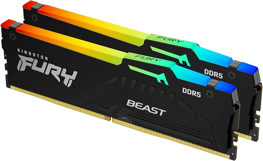 Kingston FURY Beast RGB 64GB 5600MT/s DDR5 CL40 DIMM Desktop