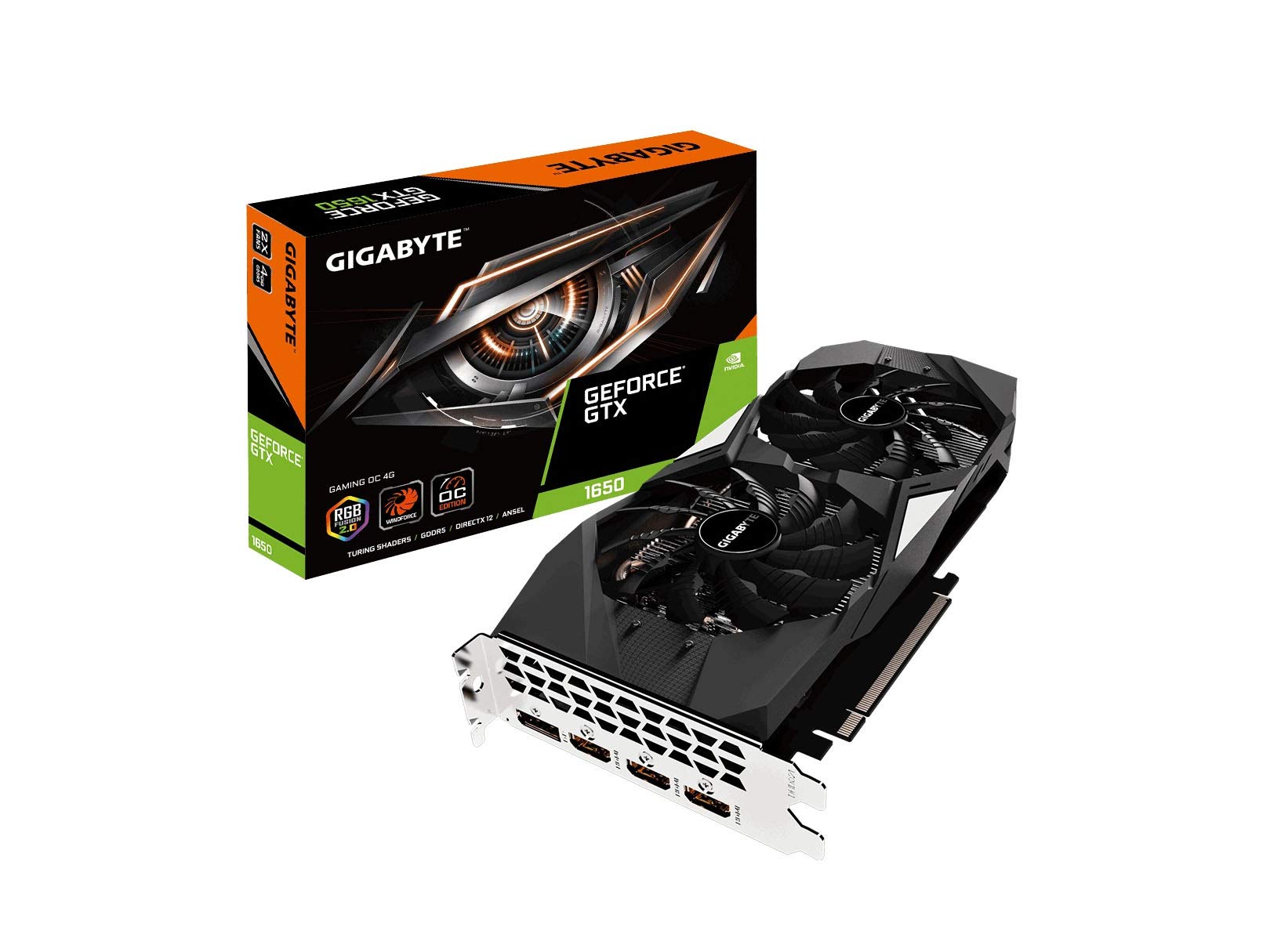 Amazon | GIGABYTE Gv-N1650OC-4GD GeForce GTX 1650 OC 4G