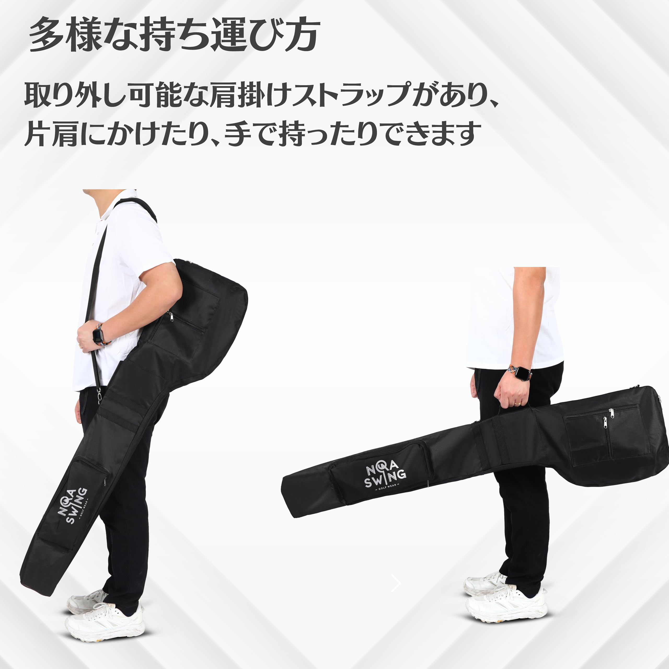 Amazon | ゴルフ バック クラブケース キャディバッグ 軽量 ゴルフ練習