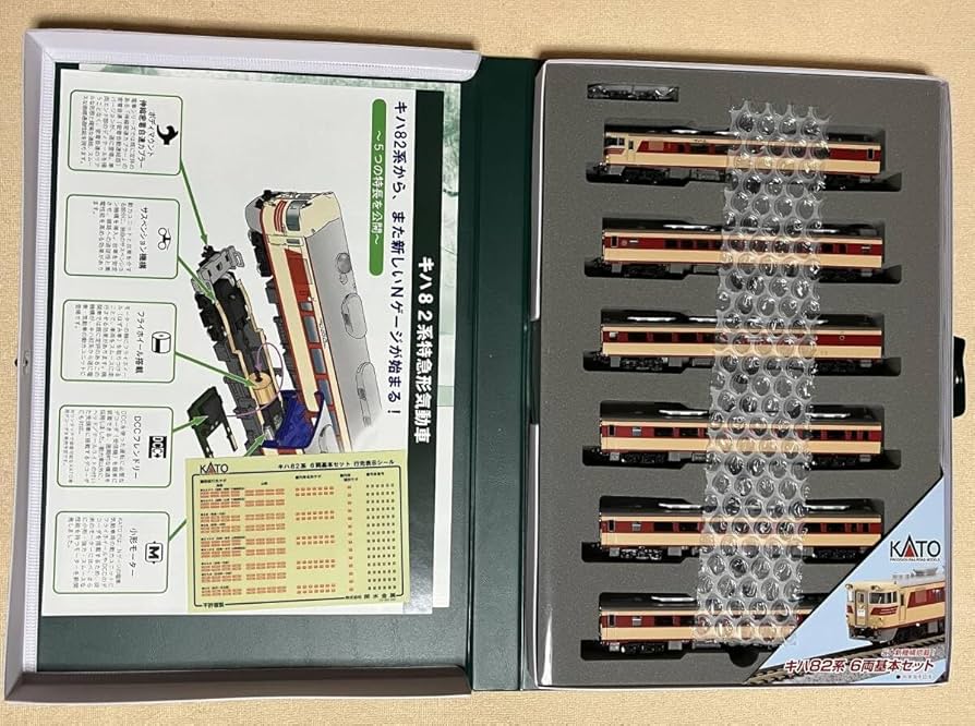 Amazon.co.jp: KATO キハ82系 6両基本セット 10-229 キハ82 キハ80