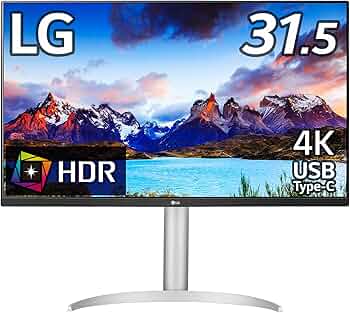 Amazon.co.jp: LG モニター ディスプレイ 32UP550-W 31.5インチ/4K/VA