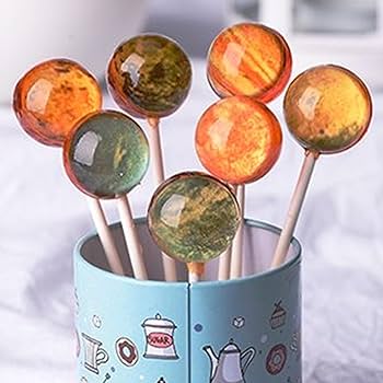 Amazon.co.jp: セイカオエン クリスマス お菓子 棒付きキャンディ asmr