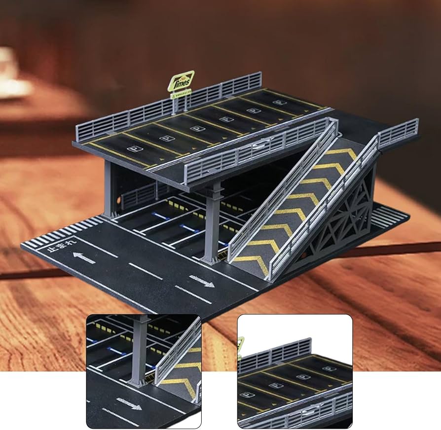 Amazon | kowaku 【新登場】1/64スケール 駐車場ジオラマ