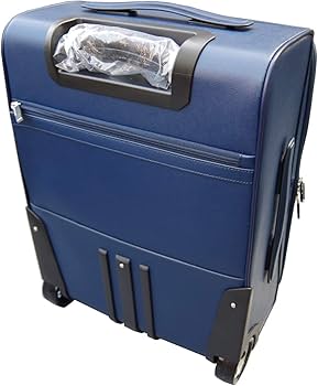 Amazon.co.jp: モンブラン キャリーケース スーツケース 本革 ブルー