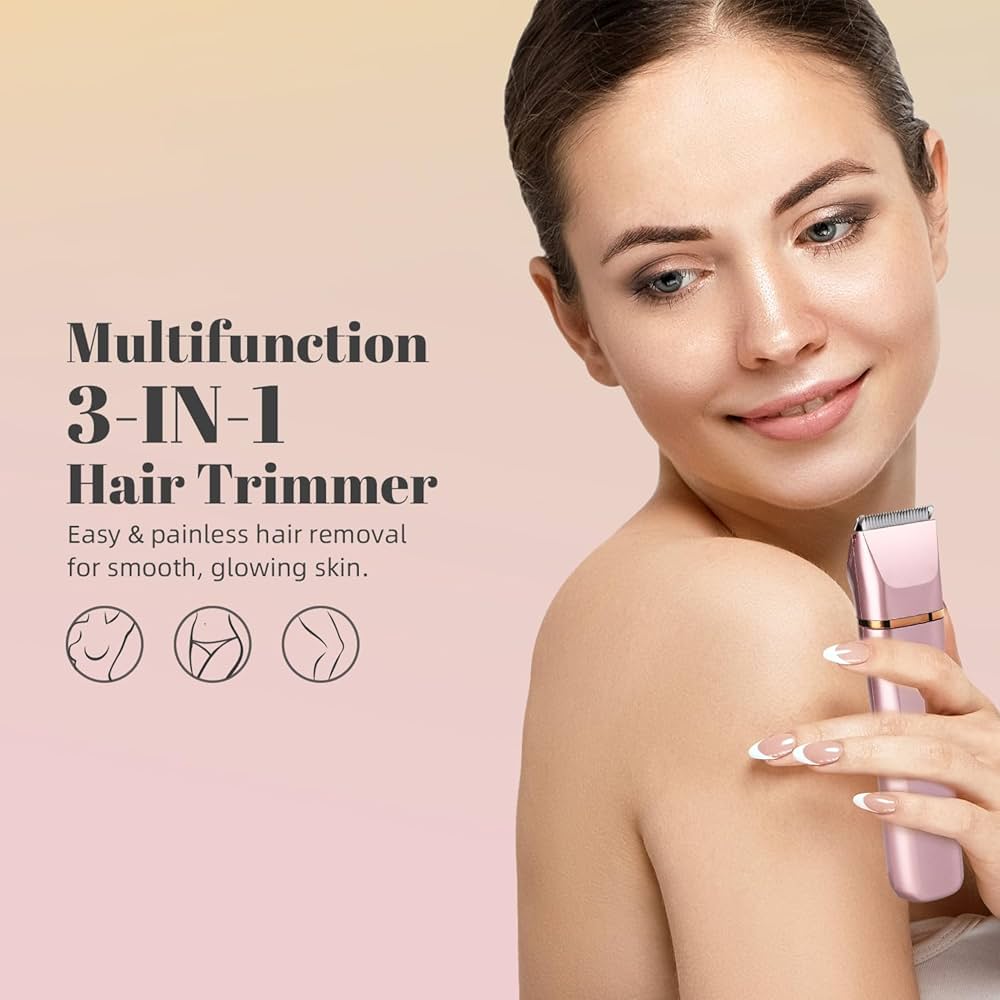 Amazon.com: Cheri Bliss Electric Bikini Trimmer for Women, 3-in-1