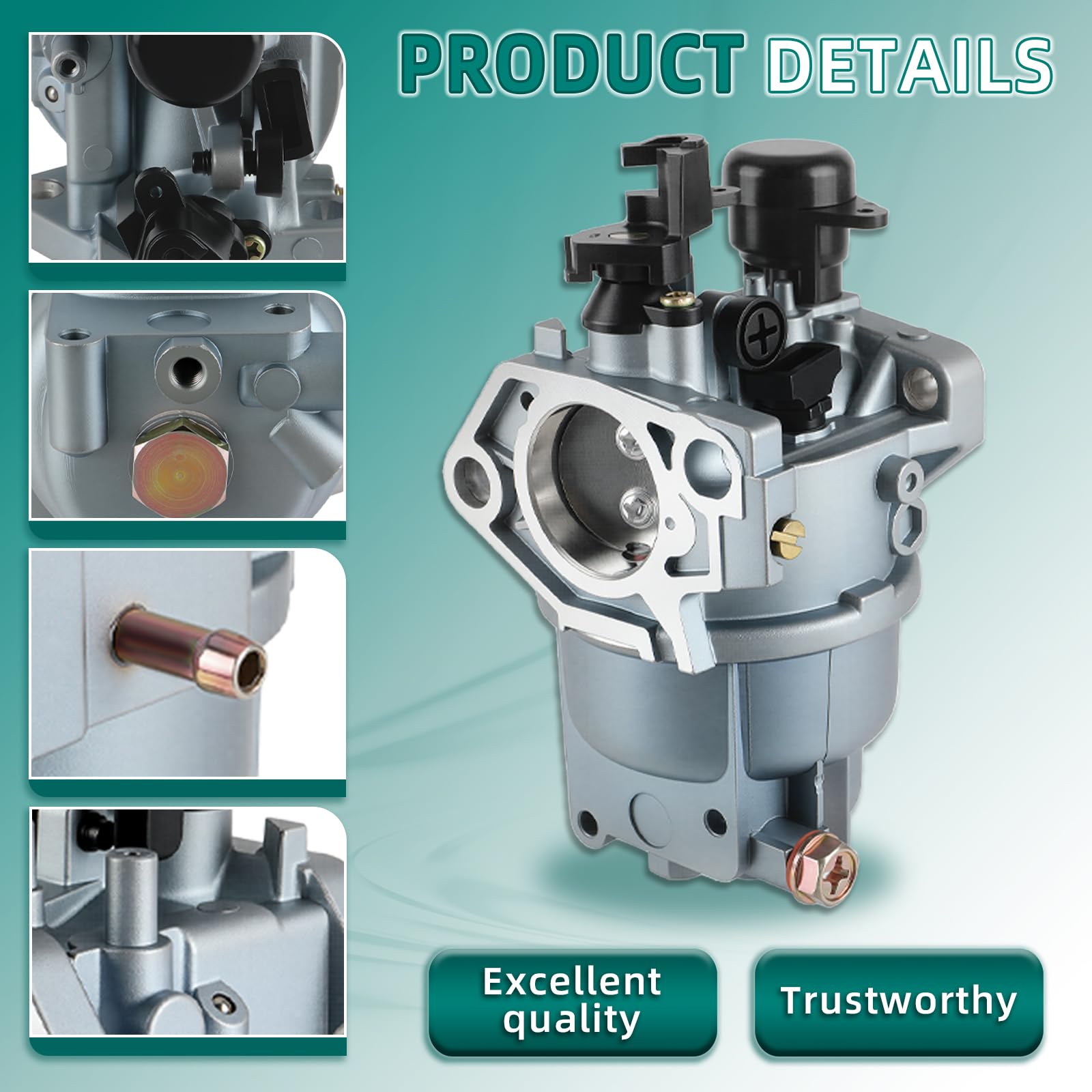 AUTOAKY GX390 Carburetor for Honda GX390 R1 U1 UT1 (BE89F B