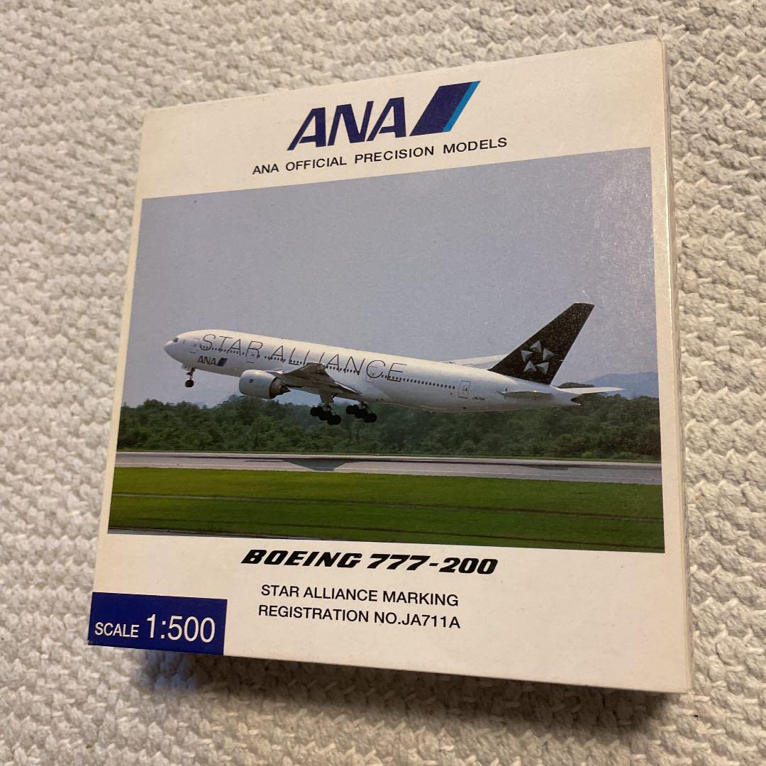 Amazon | 全日空商事 ANA 777-200 JA711A 1:500 模型 | プラモデル 通販