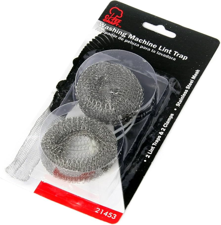 Amazon.com: Chef Craft Select Lint Trap, 2 Piece Set, Stainless