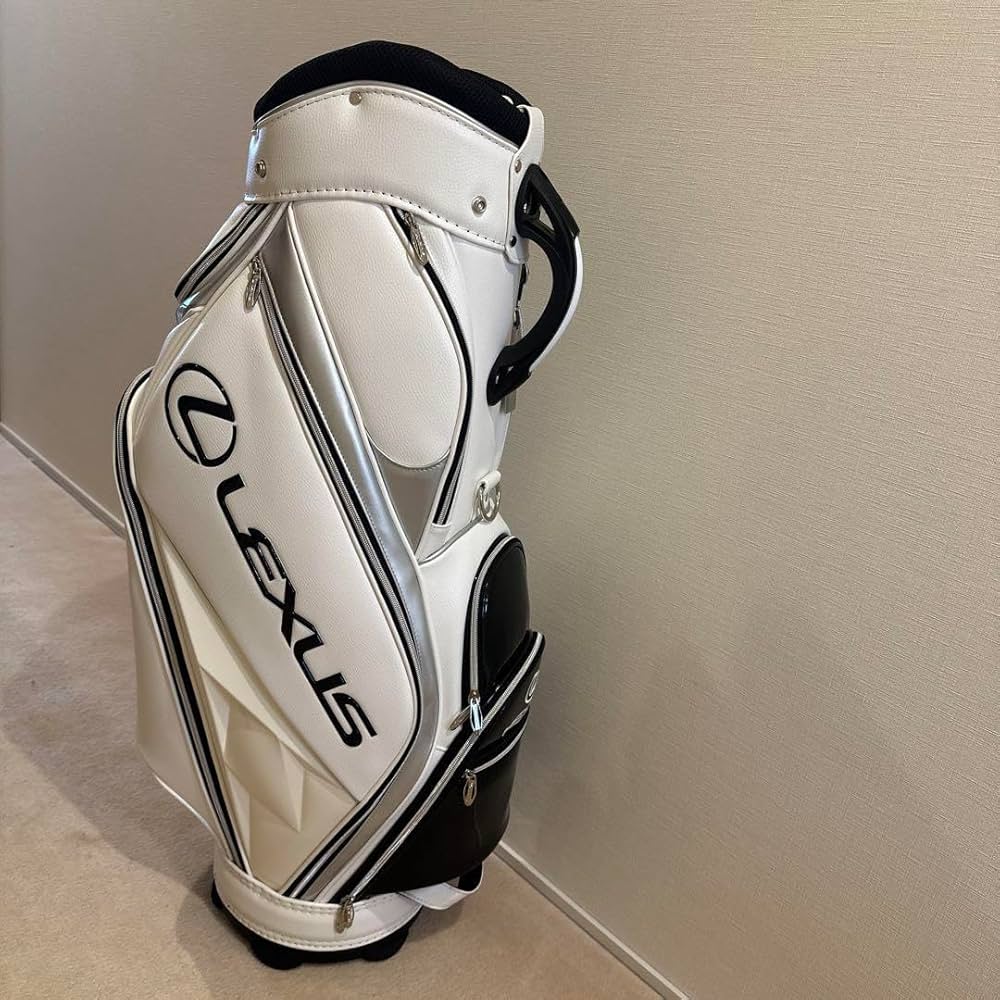 大場様限定【値下げ/ 新品•未使用】LEXUS ゴルフバッグ ホワイト Lexus