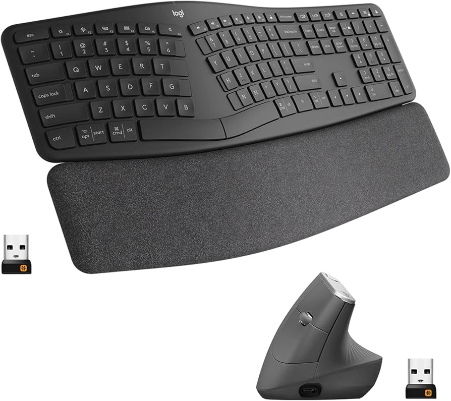 Amazon.com: Logitech Ergo K860 Wireless Ergonomic Keyboard with