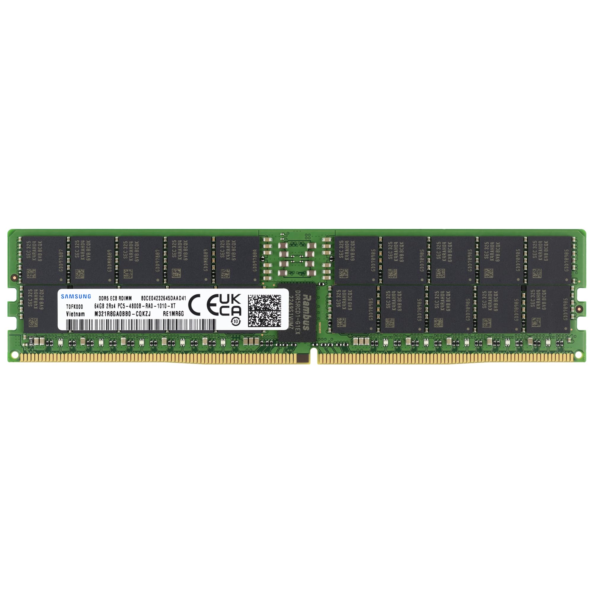 Amazon.co.jp: Samsung 64GB DDR5 4800MHz PC5-38400 ECC RDIMM 2Rx4
