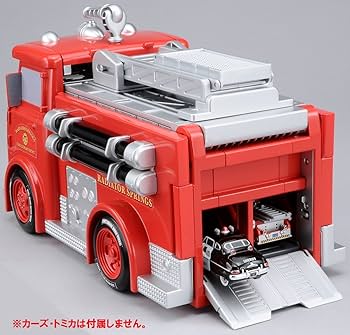 Amazon | トミカ カーズ レスキューゴー!ゴー! 緊急変身!レッド