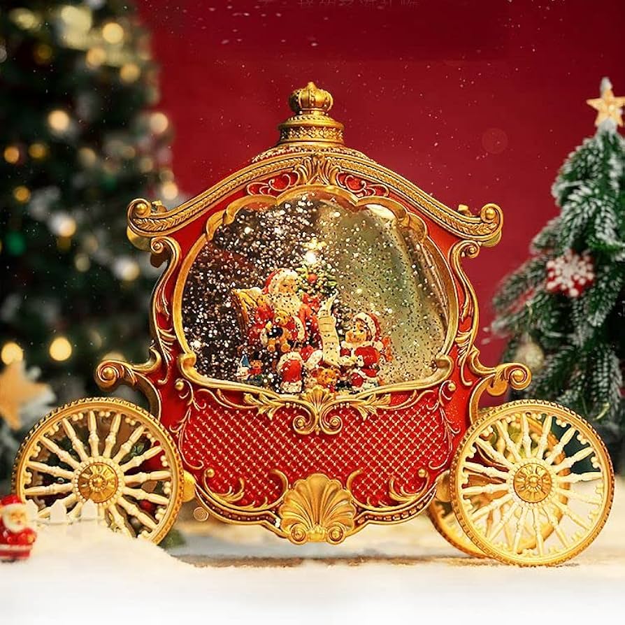 Amazon.co.jp: クリスマス オルゴール スノードーム ランタン 誕生日