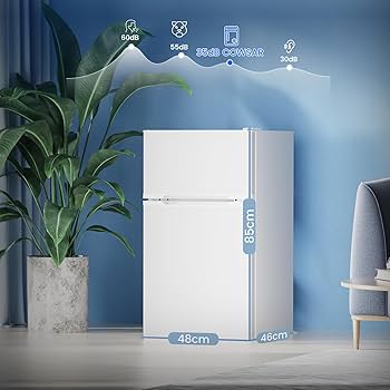 Amazon | COWSAR 小型冷蔵庫 87L 小型 一人暮らし 家庭用に最適 2 ドア
