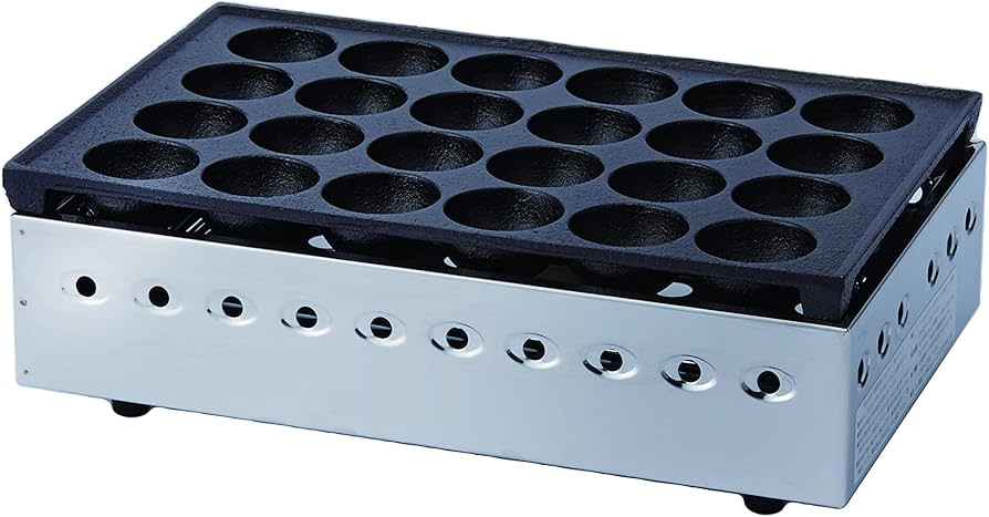 Amazon | ヤマキン ジャンボたこ焼器 大玉 Y-20B 都市ガス Y-20B・13A