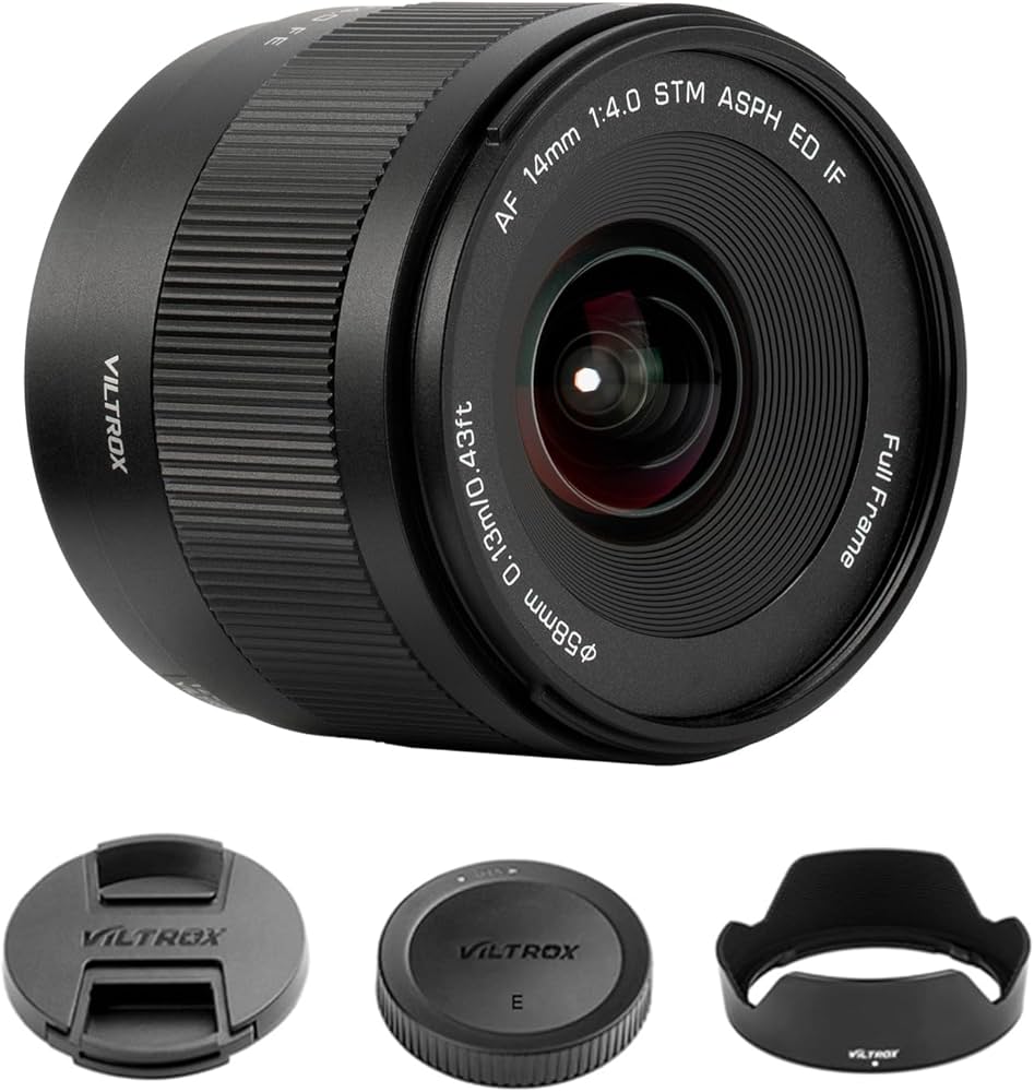 Amazon.co.jp: VILTROX AF 14mm F4.0 Air オートフォーカスレンズ フル