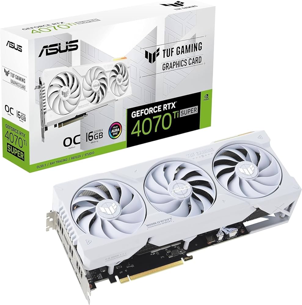 Amazon | ASUS TUF Gaming GeForce RTX 4070 Ti SUPER 16GB GDDR6X