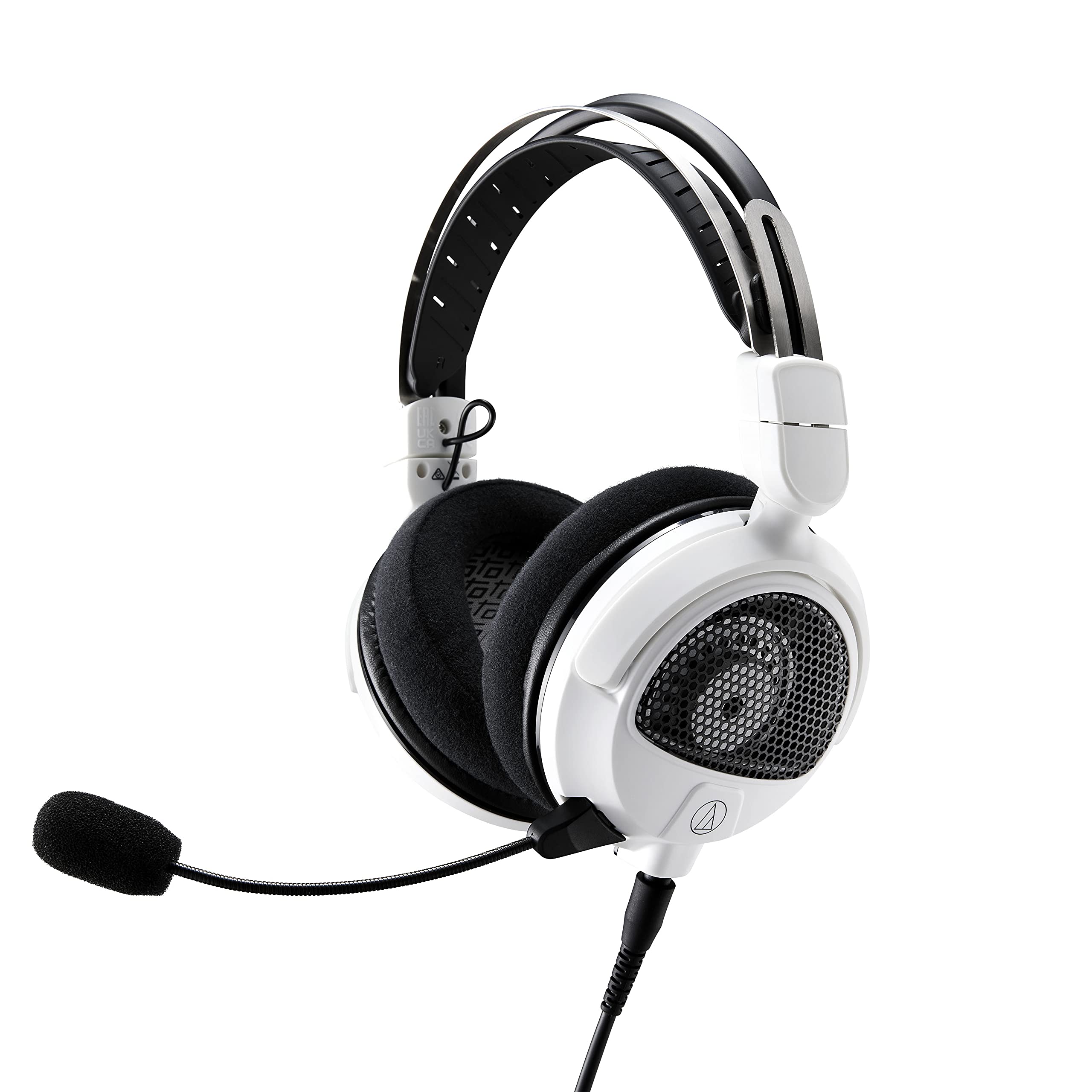 Amazon.com: Audio-Technica ATH-GDL3WH Open-Back Gaming Headset