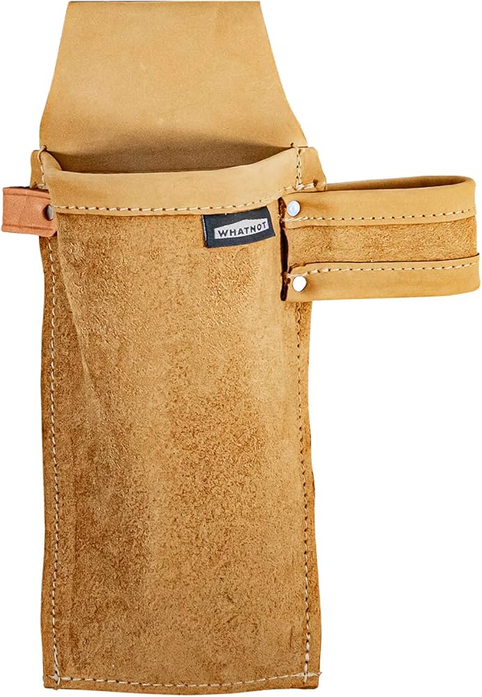 Amazon | WHATNOT(ワットノット) ツールポーチ ヌバックレザー