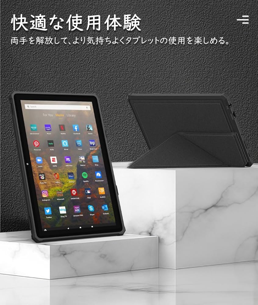 Amazon.co.jp: Fire HD 10 ケース 2023 Dadanism Fire HD 10 第13世代