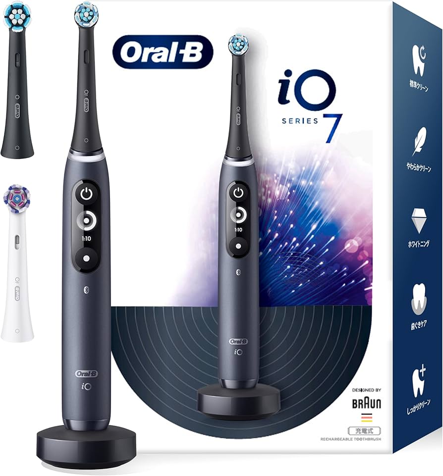 Amazon.co.jp: ブラウン 電動歯ブラシ オーラルB iO7S (トラベルケース