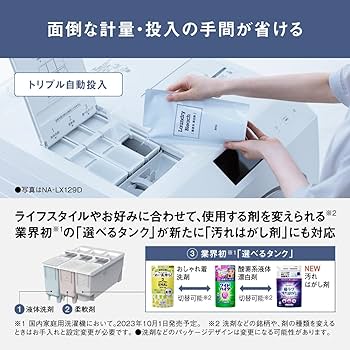 Amazon | パナソニック ドラム式洗濯乾燥機 幅63.9cm 洗濯12kg/乾燥6kg