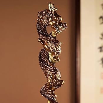 Amazon｜dsdsad 密教法具「倶利伽羅龍王」 真鍮製 倶利伽羅剣（総高