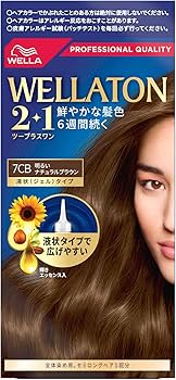 Amazon | Wella ウエラトーン 2+1 白髪染め 液状タイプ 7CB 明るい