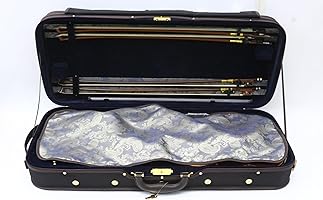 Amazon.co.jp: Vetimobato 調節可能なダブルバイオリンケース