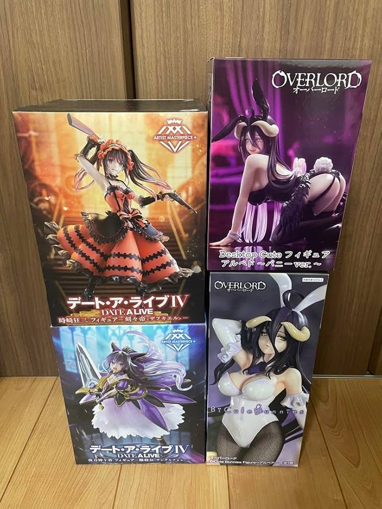 Amazon | デート・アライブ オーバーロード プライズ フィギュア 4点
