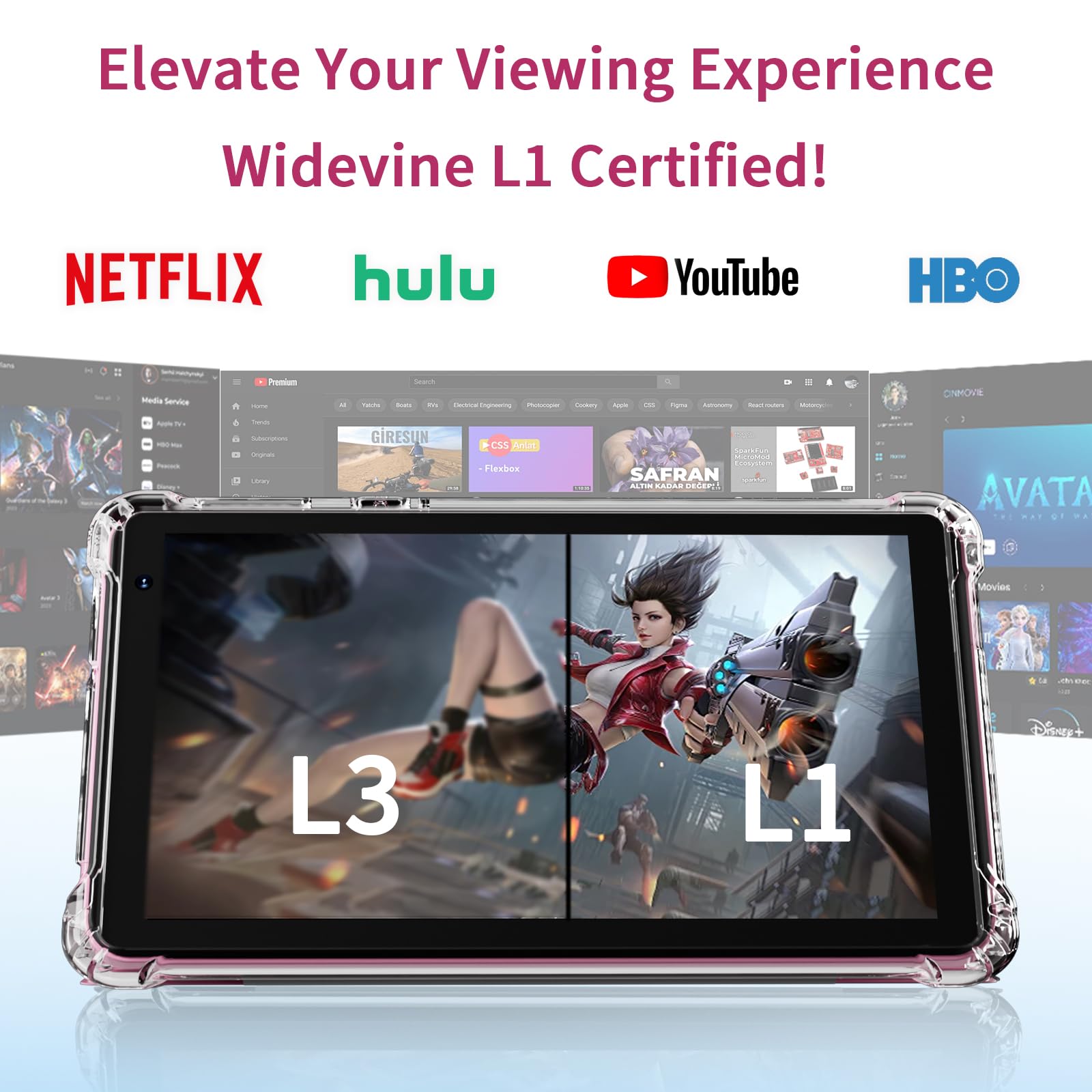 Amazon.co.jp: IWEGGO Android 15 タブレット ケース付き 7インチ 8GB