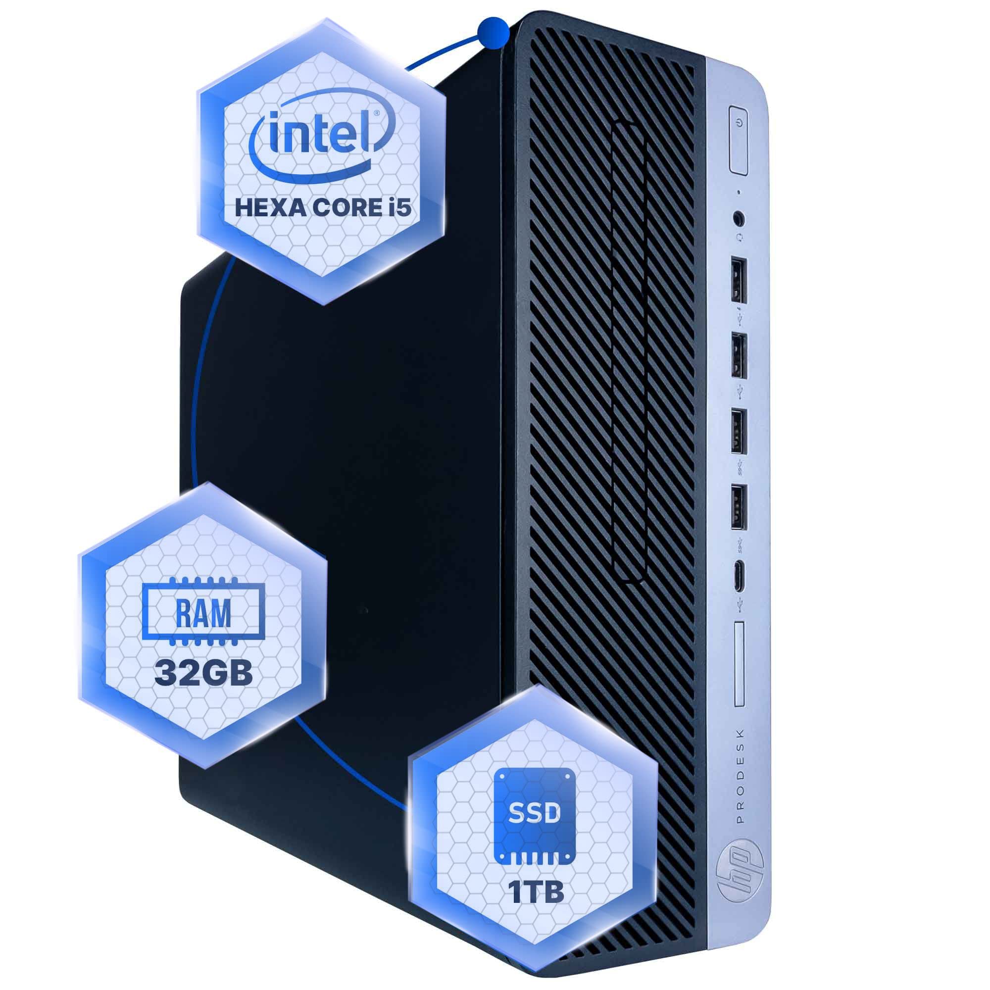 Amazon.com: HP ProDesk 600G4 Desktop Computer | Hexa Core Intel i5