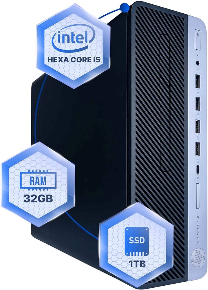Amazon.com: HP ProDesk 600G4 Desktop Computer | Hexa Core Intel i5