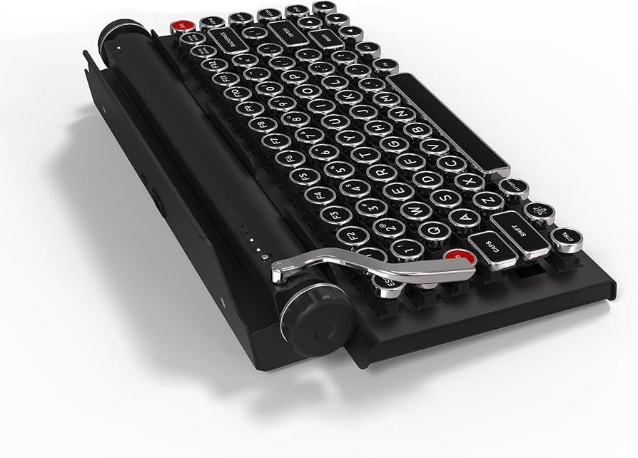 Amazon.co.jp: Qwerkywriter レトロタイプライター Bluetooth