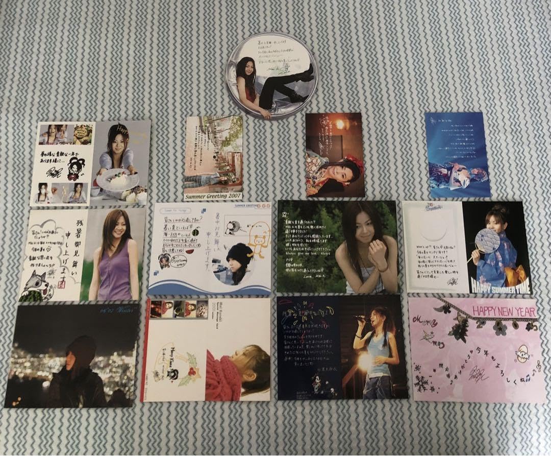 大量！倉木麻衣 ファンクラブ限定 グリーティングカード等 各種 36点