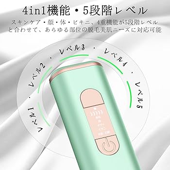 Amazon | 脱毛器 IPL光 VIO対応 Tusuny 家庭用脱毛器 だつもうき