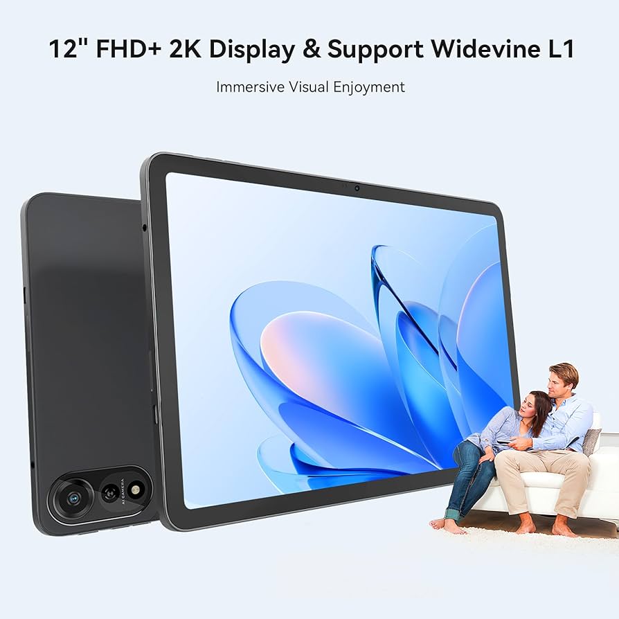 Amazon.com : Blackview 12 inch Tablet Android 15,Large Screen
