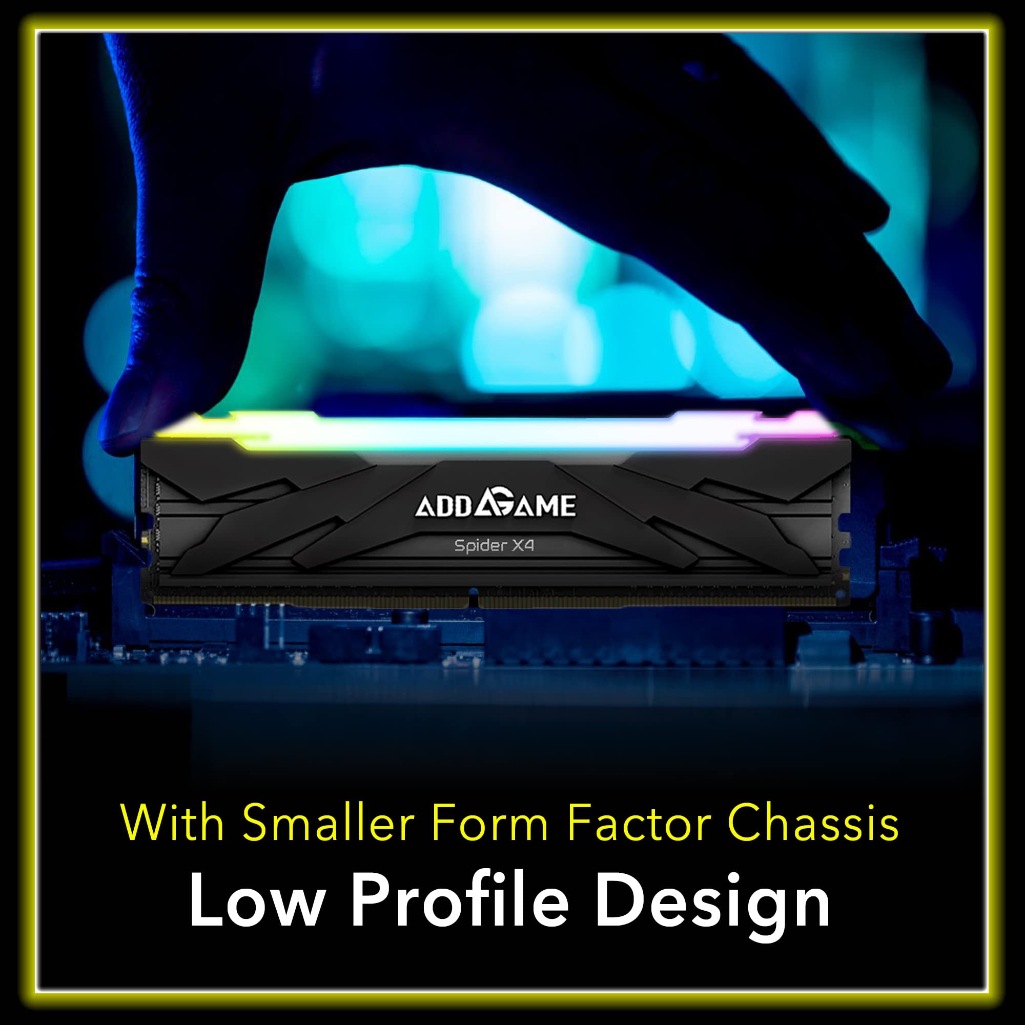 addlink AddGame Spider X4 RGB 32GB (16GBx2) Gaming DDR4 3200MHz