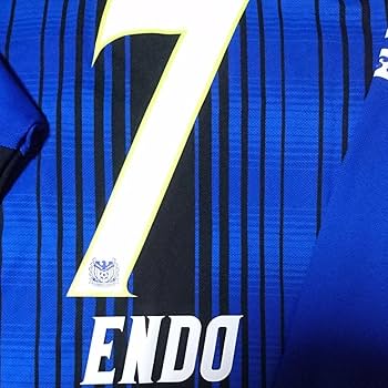 Amazon.co.jp: 遠藤保仁 直筆サイン入り 貴重長袖 ユニフォーム ガンバ