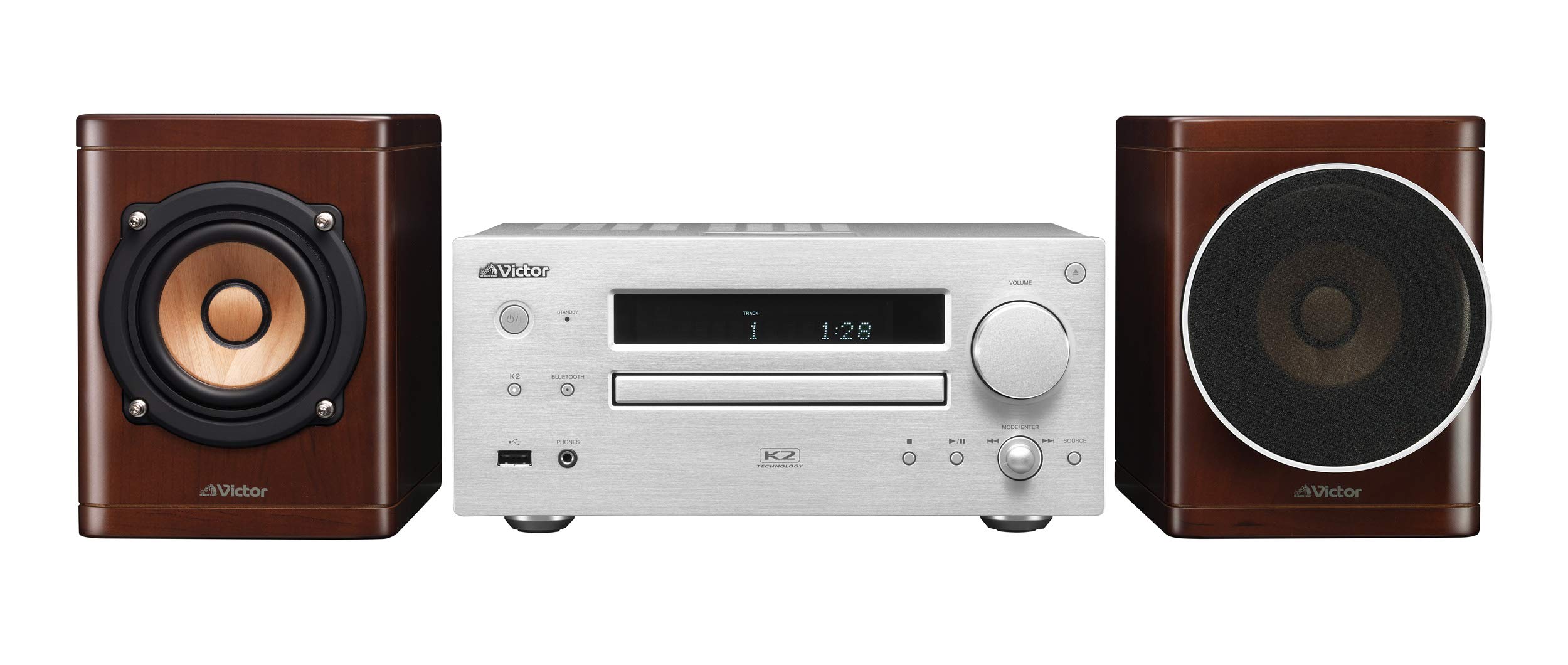 Amazon.co.jp: JVCケンウッド Victor コンパクトコンポ ハイレゾ音源