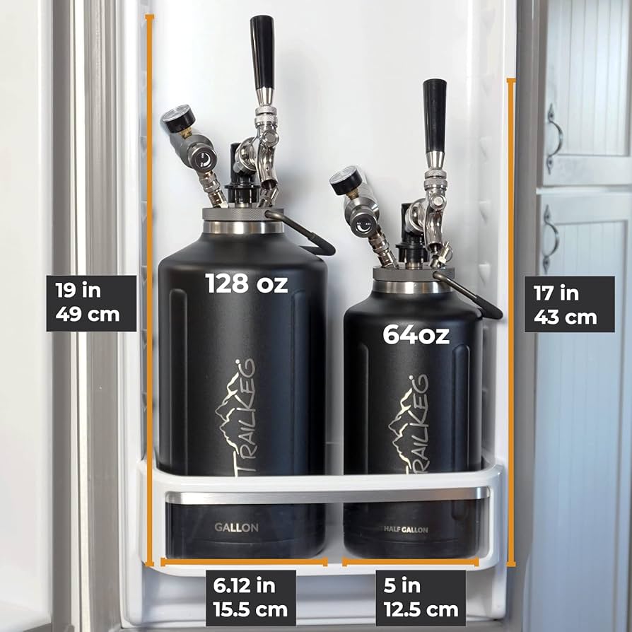 Amazon.co.jp: TrailKeg ハーフガロンパッケージ - ビール用ステンレス