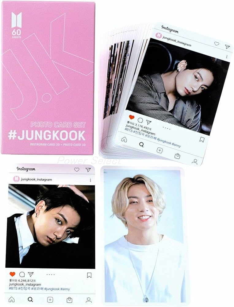 Amazon.co.jp: ジョングク グッズ スペシャルフォトカードセット 60枚