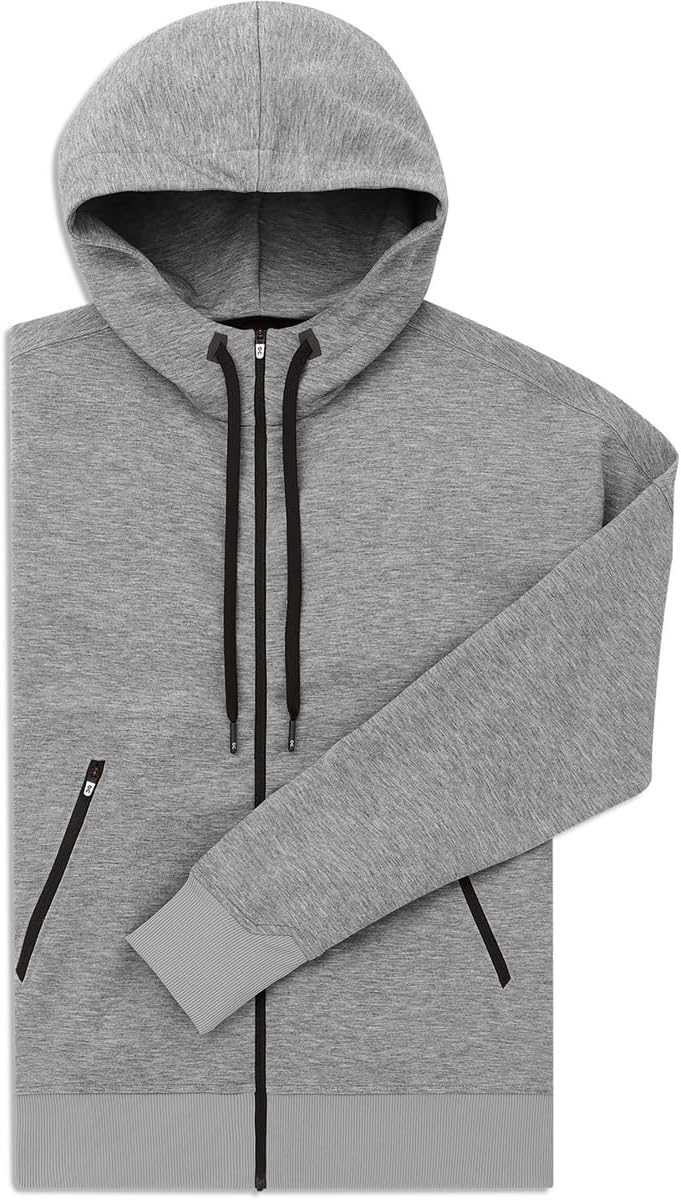 Amazon | [オン] シャツ Zipped Hoodie レディース Grey | メンズ 通販