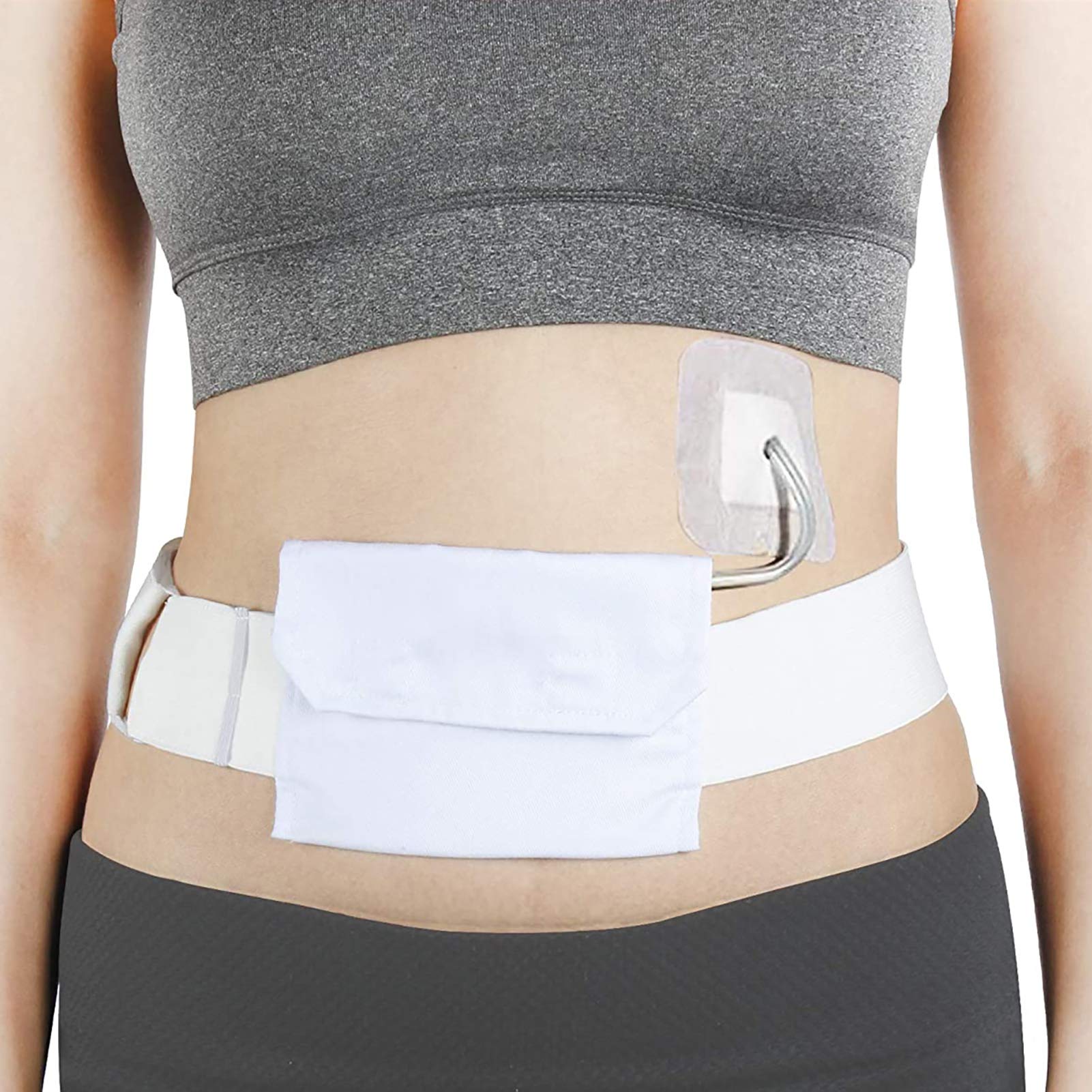 Amazon.co.jp: カテーテル固定腹部透析ベルト、調整可能な腹部透析