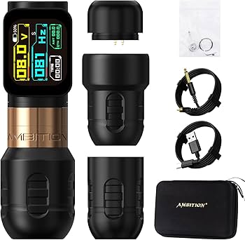 Amazon.com: Ambition Zetton Pro Tattoo Gun Rotary Tattoo Pen